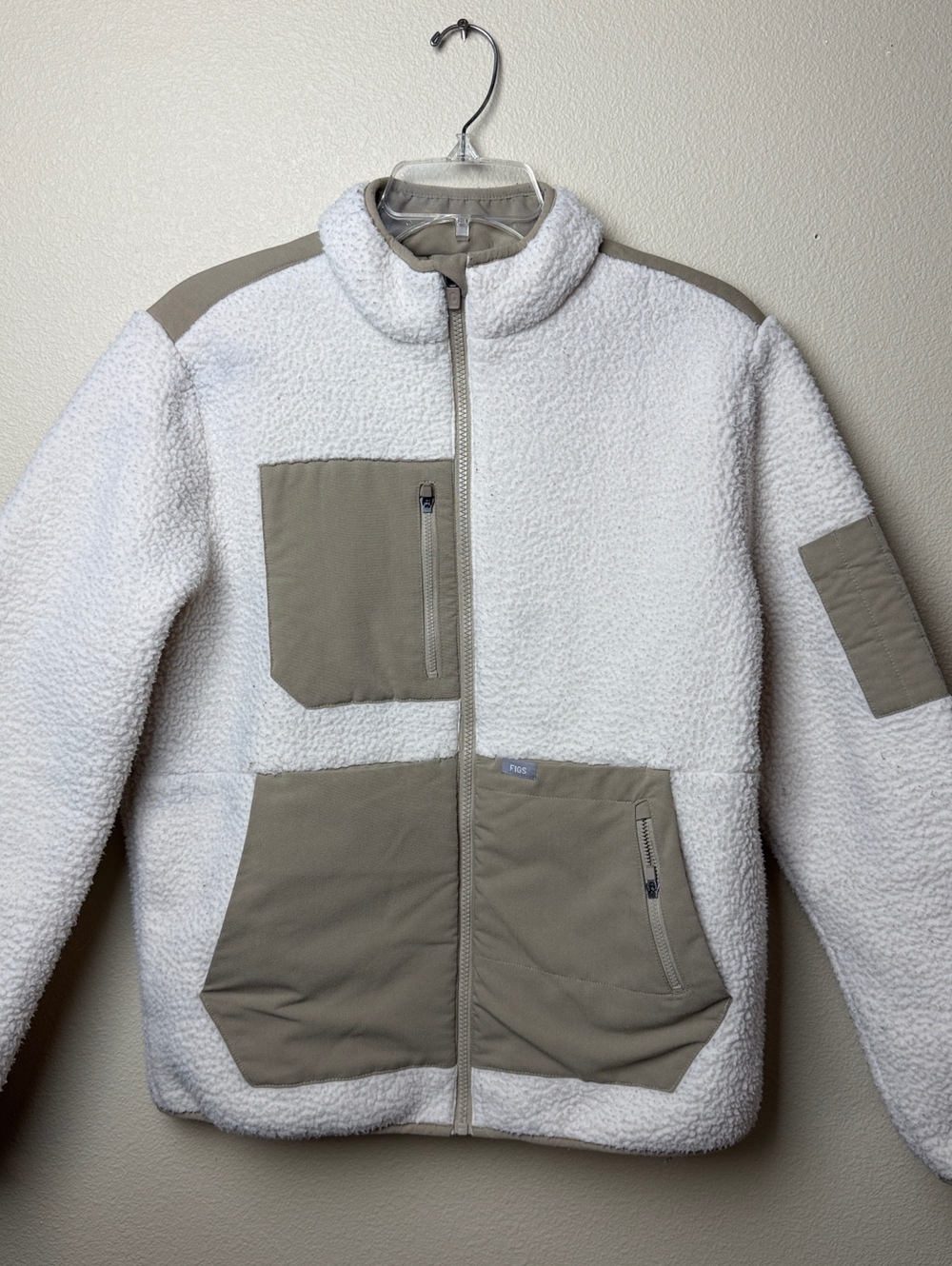 FIGS On-Shift High-Pile Sherpa Jacket